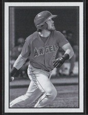 2019 Bowman Heritage #53P-42 Brandon Marsh Prospects Black and White