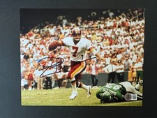 Joe Theismann Hot! signed autographed Redskins legend 8x10 photo Beckett BAS coa