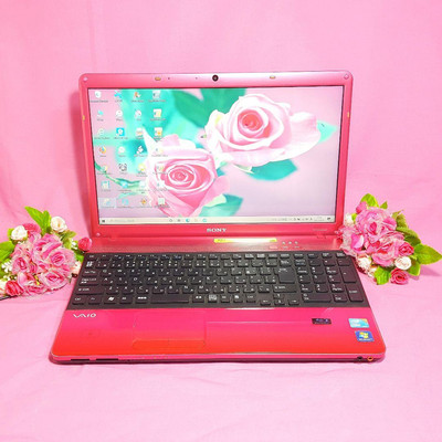 ❤ピンク色小型SONY VIAO❤Win11❤新品SSD256GB&メモリ8GB Sony VAIO Pink Laptop - Win 11 - Core i5 - 256GB SSD - Used