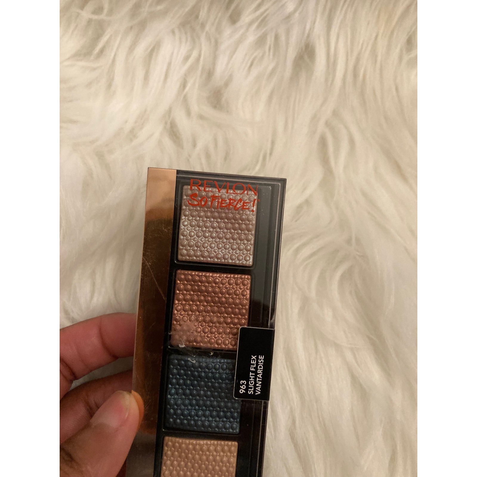 Revlon So Fierce Eyeshadow Palette 963 Slight Flex Blue Gold New NICK COSMETICS image 2
