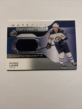 2020-21 SP Game Used Material Distinctions Jersey #DM-PL - PATRIK LAINE