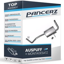 Endschalldämpfer für RENAULT GRAND SCENIC III MEGANE III SCENIC III 1.2 1.6