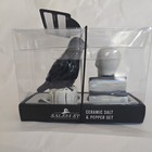Salem St. Halloween Gothic Skull And Crow Raven Salt And Pepper Shakers NEW — photo 2