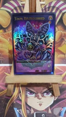 Toon Relinquished ACG Waifu Karten Card Holo Anime Yug V3