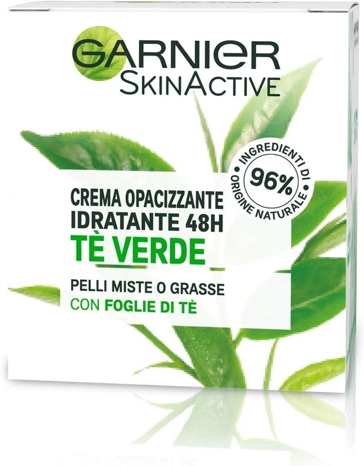 Garnier Crema Viso Idratante Opacizzante SkinActive, Ottima per Pelli Miste o Gr - Изображение 2 из 3