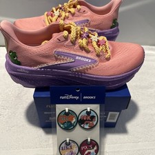 2026 Run Disney Brooks Ghost 17 Rapunzel Princess Shoes Woman’s Size 7.5 + TAGS