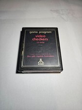 Video Checkers (Atari 2600) Game Cartridge Only, Tested and Working image