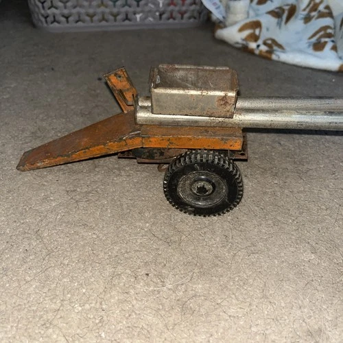 LOUIS MARX style SPRING LOAD /clockwork Tin Plate METAL Field Gun spares/repair