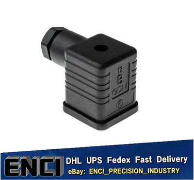 Hirschmann GDM 3011 Black 3P+E DIN 43650 A, Valve Connector, 931-952-100