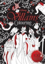 Disney Classics - Mixed: Villains Colouring (Villains Colouring Disney) Book The