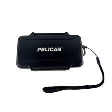 Pelican 0955 Micro Sport Wallet Water Resistant Crushproof Hard Case Black Strap
