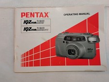 Pentax IQZoom 160 Camera Factory Instruction Accessories Specification Manual
