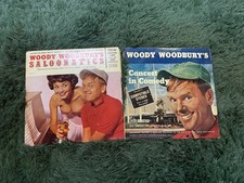 Woody Woodbury's Saloonatics & Concert in Comedy 2x LP Vinyl Record Stereo