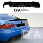 REAR DIFFUSER VALANCE LIP GLOSS BLACK FOR BMW 3 SERIES E92 E93 M SPORT 2005–2013