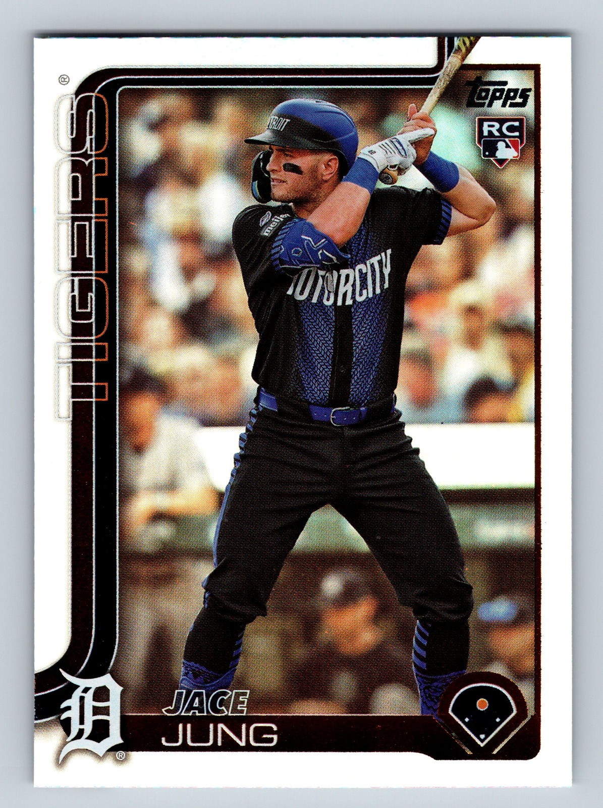 2025 Topps #80 Jace Jung Rainbow Foil
