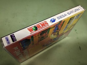 Worms Sega Saturn Disk and Case