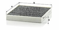 Mann-Filter CUK 2252 Filter, Innenraumluft FüR Infiniti, Nissan