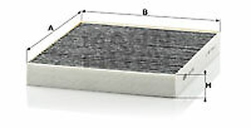 Mann-Filter CUK 2252 Filter, Innenraumluft FüR Infiniti, Nissan-image