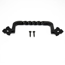 Ancienne quincaillerie de tirette de porte de grange pour portes d'armoire de ca