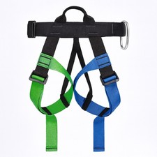 Amber Tirsuli Rock Climbing Rappelling Harness - Adjustable Seat Belt, Auto-Lock