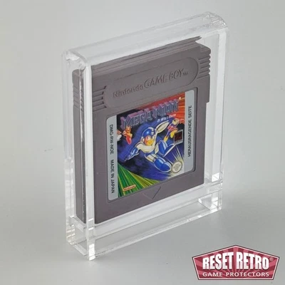 RESET RETRO Acryl Box Case passend für Game Boy Modul Spiel UV-Schutzhülle protector GB