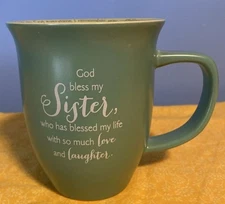 Abbey Press - Sister Gift Cup - Mug - Religious - Christian - Phil. 1:3 - 14oz