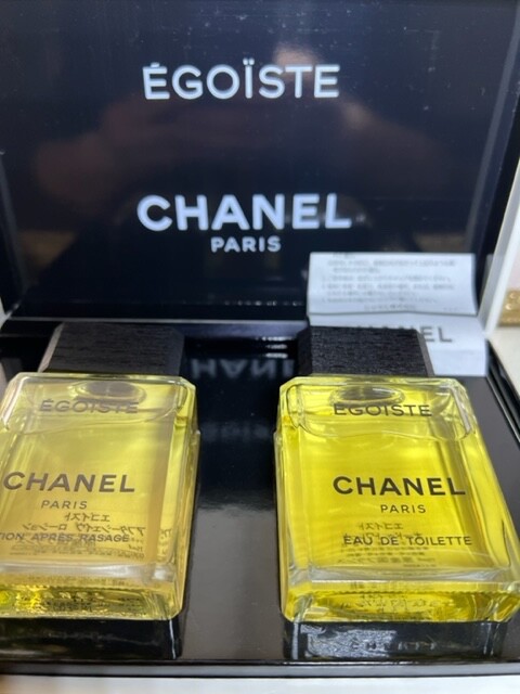 Chanel Egoiste perfume set edt 75 ml/ AR 75 ml Vintage 1990
