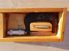 Vintage Smooth micrometer MK 50-75mm 0.01mm plant Caliber USSR year 1965