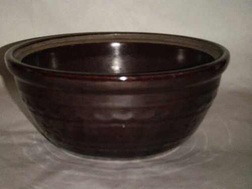 MARCREST MONMOUTH VINTAGE BRAUNE GLASUR 8" DUTCH OVEN BIENENSTOCKFORM GÄNSEBLÜMCHEN & PUNKT - Bild 2 von 7