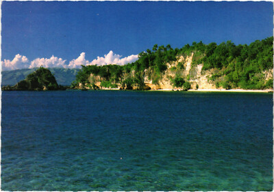 PC PHILIPPINES, PUERTO GALERA COVE, Modern Postcard (b60289)