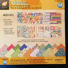 American Traditional Designs 8x8 Textured Cardstock Pads/Scrapbook Bundle CHOICE
