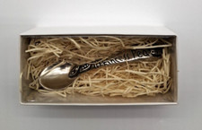 Girl Baby Gift Metal Morphosis Pewter Collectible Baby Spoon PRINCESS PEA New