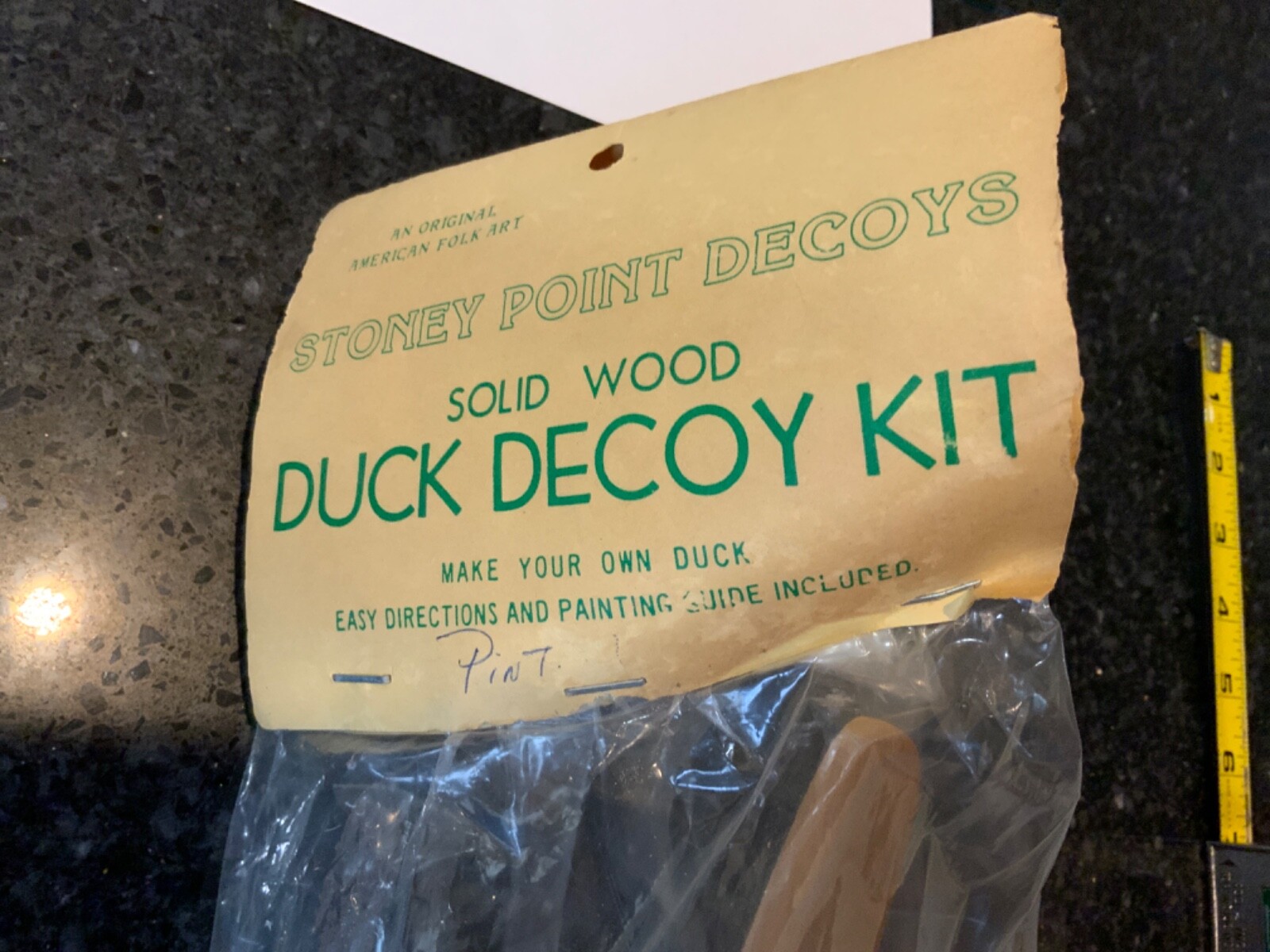 Vtg Stoney Point Decoys Woodcrafts Solid Wood Duck Decoy Kit eBay