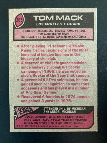 1977 Topps Football Cards #200-299 Pick from photos .10¢ shipping after 1st one! - Picture 171 of 265