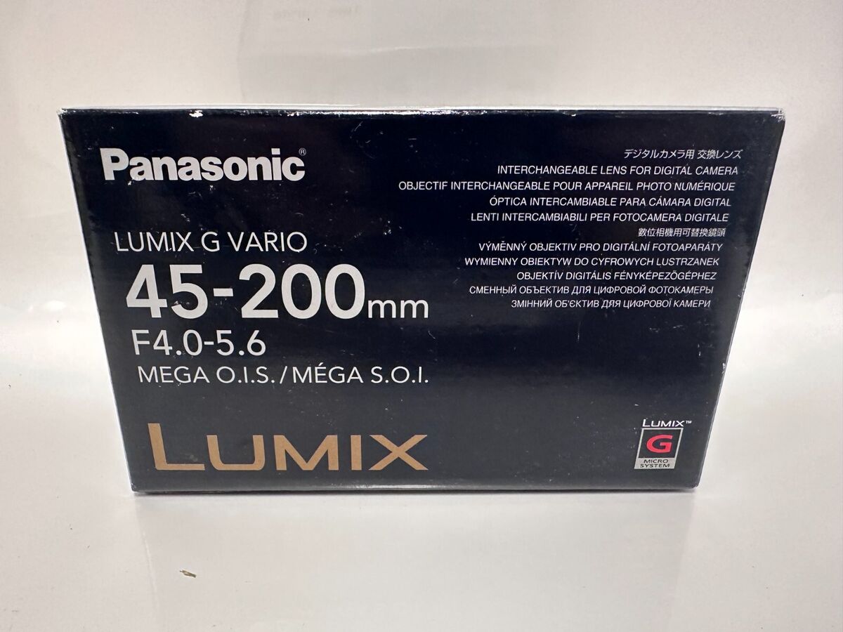 Panasonic Lumix G Vario 45-200mm f/4.0-5.6 Aspherical Mega Panasonic Lumix G Vario 45-200mm f/4.0-5.6 Aspherical Mega