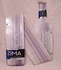 Vintage ZIMA Metal Beer Sign  18.5" x 13.5"