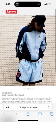 Supreme Jordan Warm Up Shorts Blue | eBay