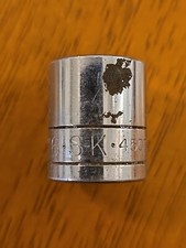 Sk Tools 11/16" SAE Socket 3/8" Drive 6 Point 45022 Made In The USA. R48
