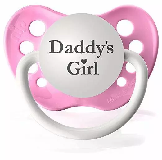 Pink pacifier sales