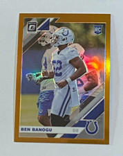 2019 Panini Donruss Optic Bronze #124 Rookie Ben Banogu Indianapolis Colts