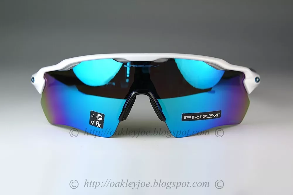 Radar® EV Path® Prizm Sapphire Lenses, Polished White Frame Sunglasses