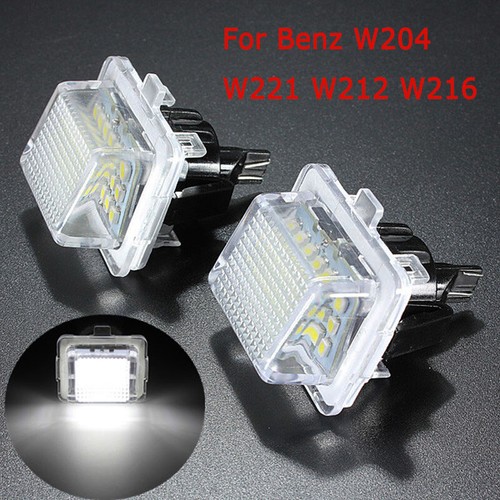 Canbus LED Numbers License Plate Light Bulbs For Mercedes Benz W204