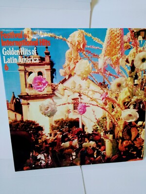 FESTIVAL GOLDEN HITS OF LATIN AMERICA VINYL LP TANGO RHUMBA SAMBA CUBA BRAZIL 69