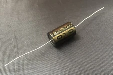 22 uF 250V Electrolytic Capacitor Axial Leads, new manufacture, Super-Tech 2024