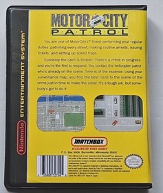 Motor City Patrol CASE ONLY Nintendo NES Box ANY 4+ 20% OFF A+ QUALITY