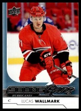 2017-18 Upper Deck Young Guns Lucas Wallmark Rookie Carolina Hurricanes #207