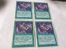 4 x Recall Magic the gathering cards
