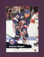 1991 Pro Set Benoit Hogue #435 - New York Islanders