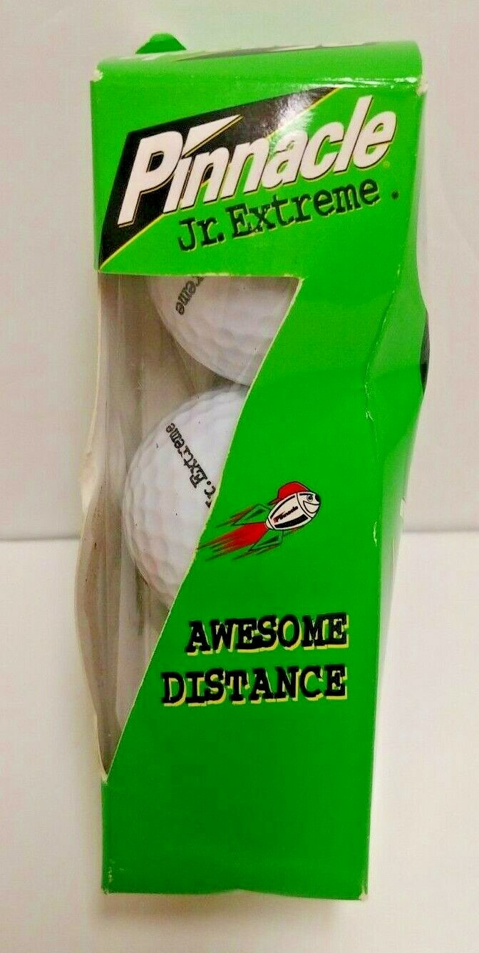 Pinnacle Jr Extreme Awesome Distance Sleeve Golf Balls Junior Golfers