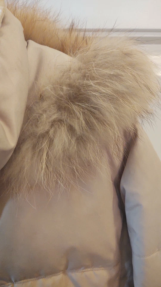 Authentic Element Down Protector Jacket With Fur Collar - Image 3 of 4
